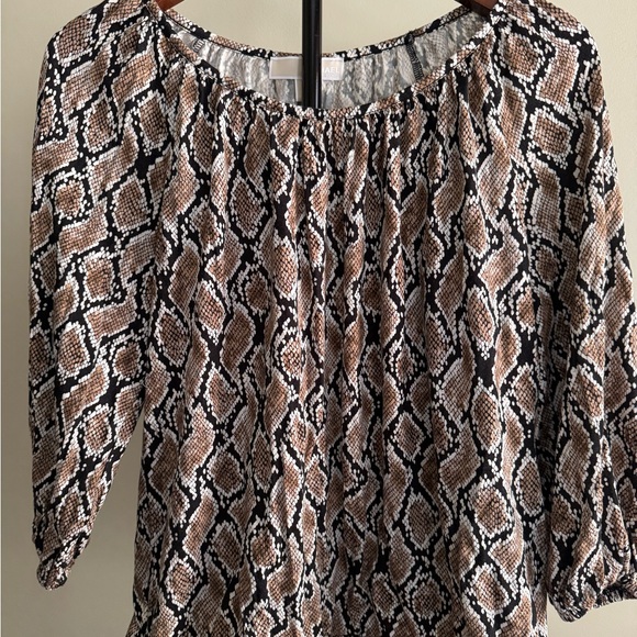 Michael Kors Snakeskin Tshirt - Picture 1 of 9